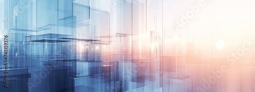 an abstract multicolored corporate banner or background for presentation
