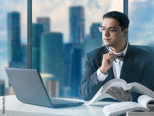 Man banker. Businessman wor...