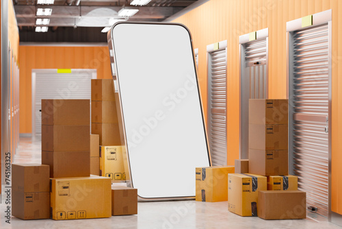 Storage rooms. Big phone. C...