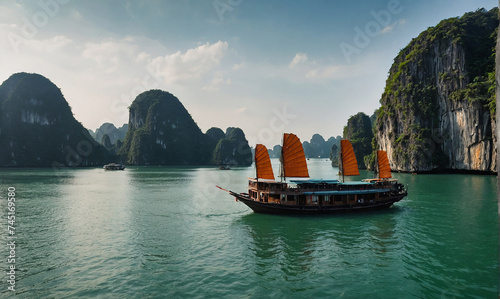 Halong Bay in Vietnam travel picture