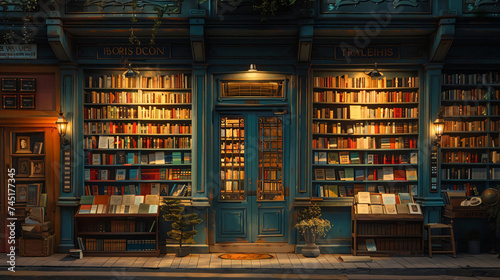 Crafting stories in quaint bookshops, magazine-style narratives -