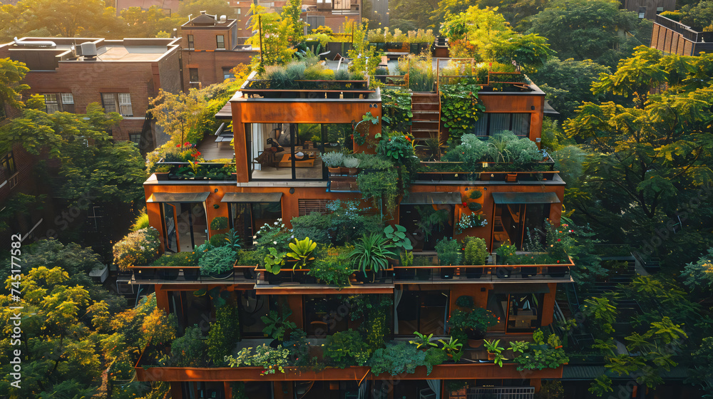 Magazine feature on homegrown rooftop gardens in urban settings - (3)