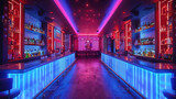 The allure of neon lights in metropolitan nightlife, editorial perspective -