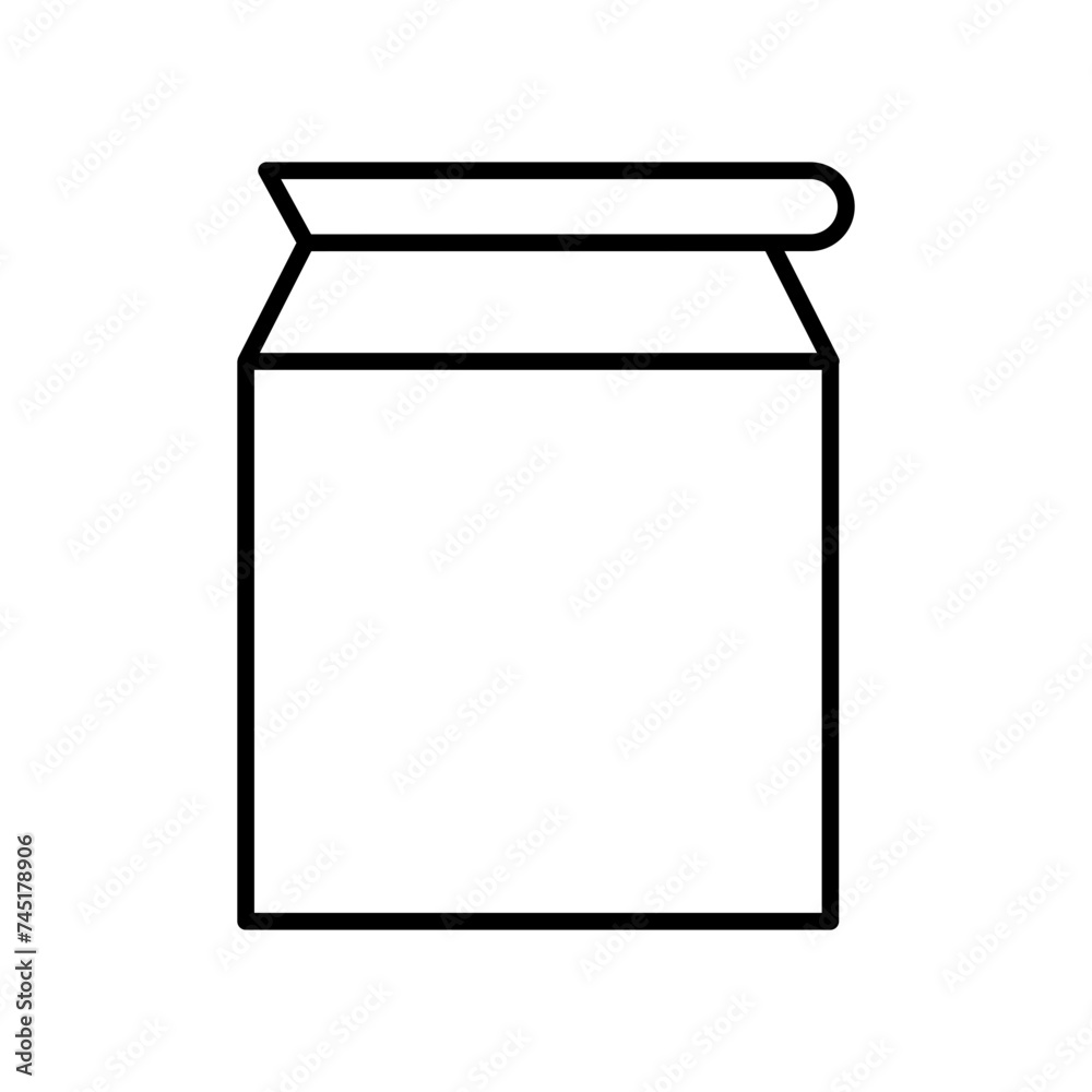 bag line icon bag line icon