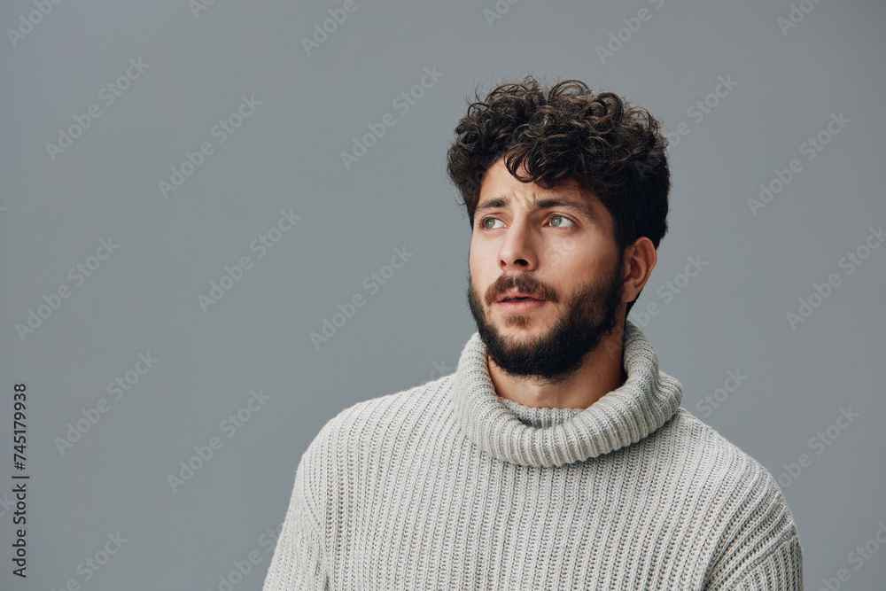 Man person background male handsome portrait young casual face isolated adult guy Man person background male handsome portrait young casual face isolated adult guy