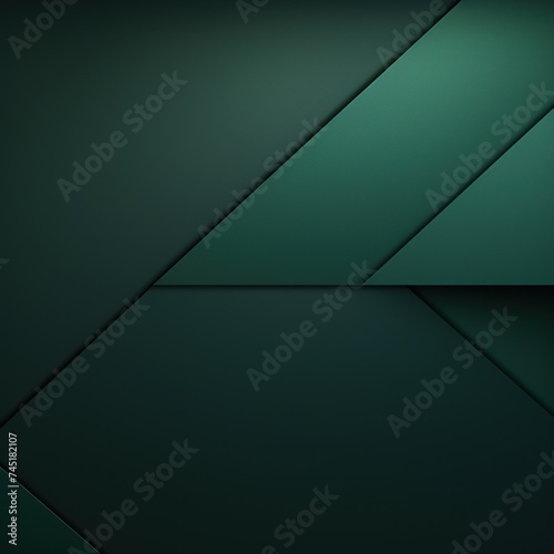 A dark Green background with two triangle