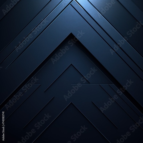 A dark Indigo background with two triangles