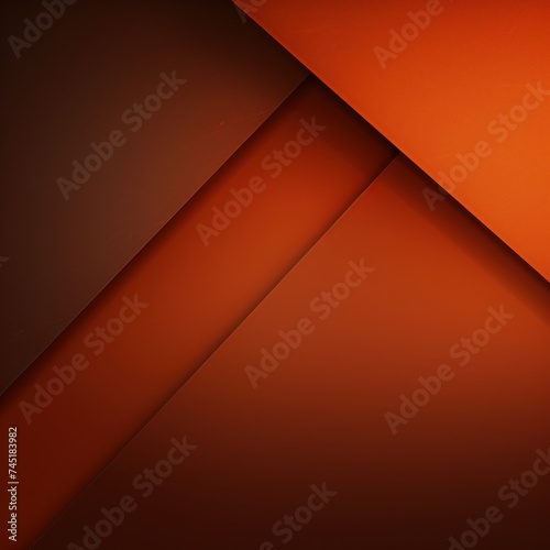 A dark Orange background with two triangles
