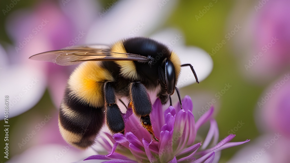 Photo of Bumblebee Generative AI. Photo of Bumblebee Generative AI.