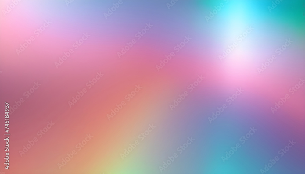 Obraz premium abstract colorful holographic background with bokeh