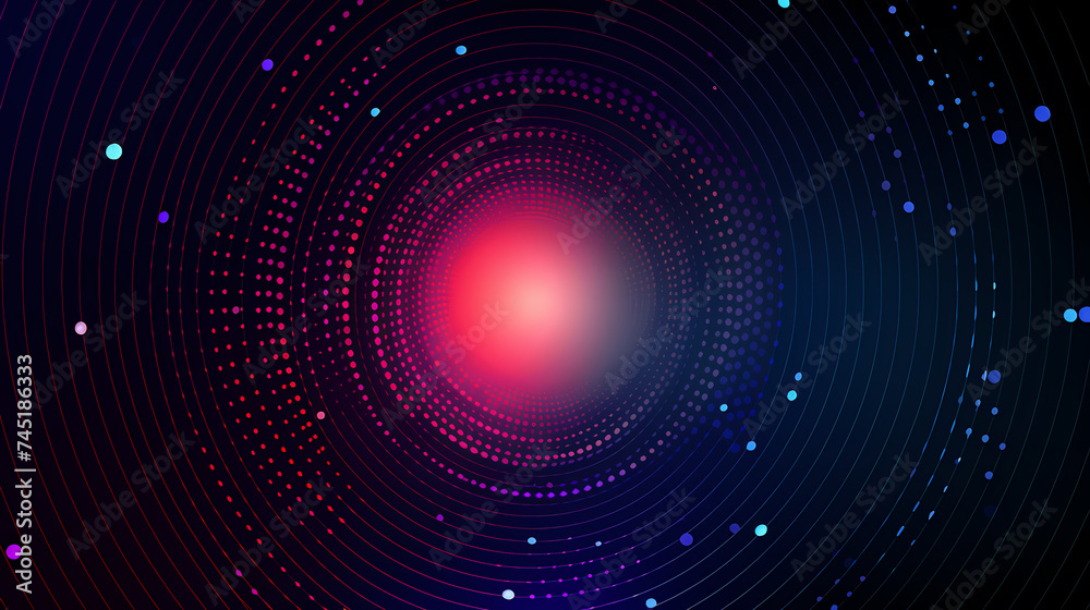 Abstract halftone circle background Abstract halftone circle background