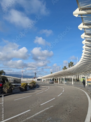Nice airport, France 