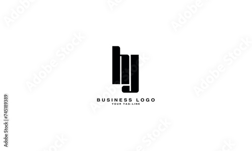 HC  CH  Abstract Letters Logo monogram