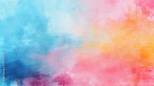 Colorful abstract painting, perfect for artistic projects © Fotograf