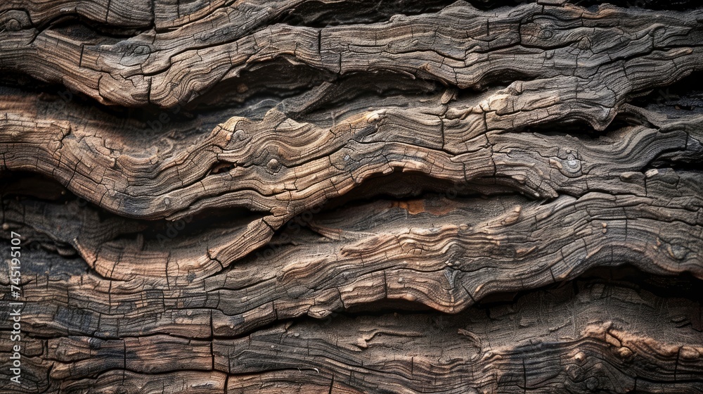 texture of bark wood use as natural background - generative ai texture of bark wood use as natural background - generative ai