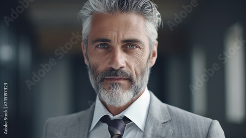 Close up of a person in formal attire, suitable for business concepts