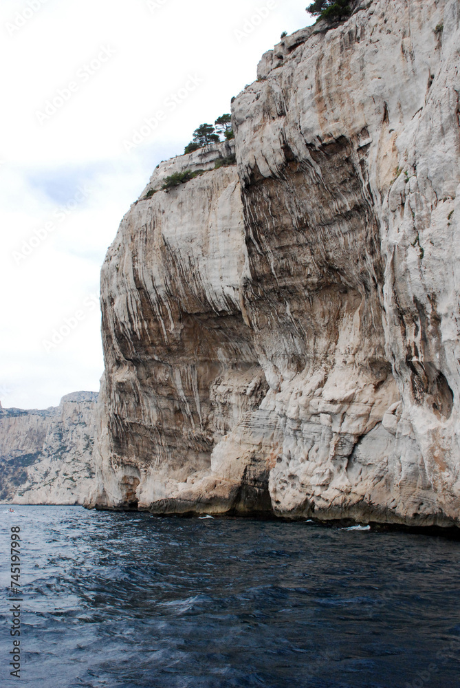 Calanques between Cassis and Marseille