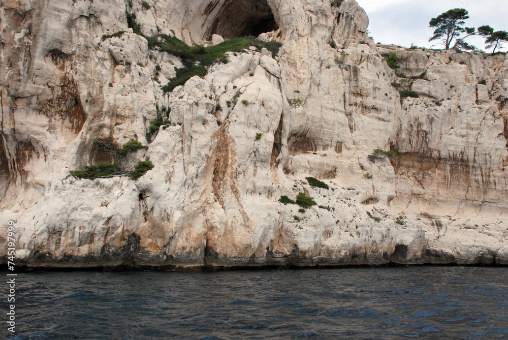 Calanques between Cassis and Marseille