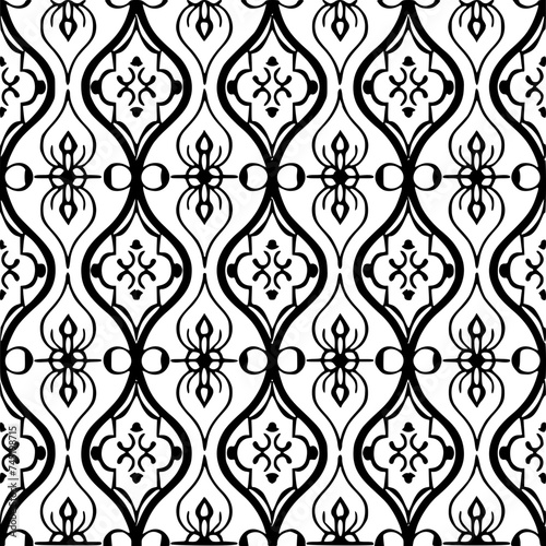 Seamless pattern, pattern, line art pattern, background, pattern, seamless, leaf, floral, vector, flower, decoration, plant, wallpaper, nature, design, illustration, ornament, art, branch, tree, textu