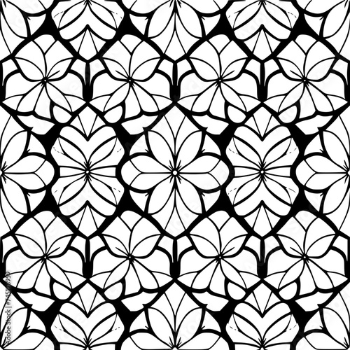 Seamless pattern, pattern, line art pattern, background, pattern, seamless, leaf, floral, vector, flower, decoration, plant, wallpaper, nature, design, illustration, ornament, art, branch, tree, 