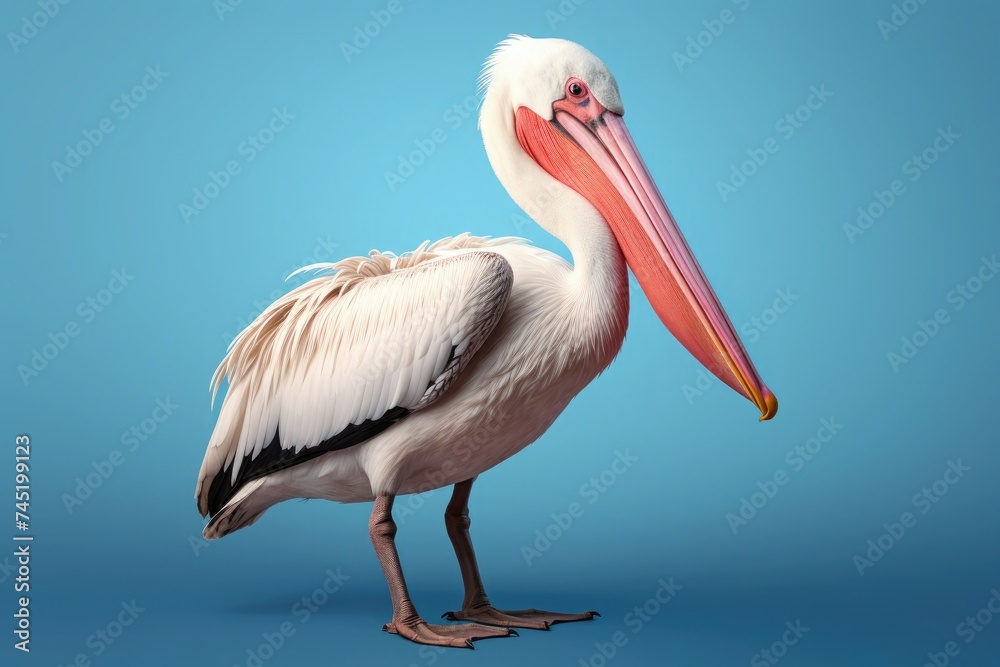 Obraz premium pelican on the beach