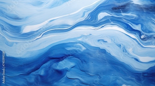 Detailed view of a blue and white painting, suitable for various design projects