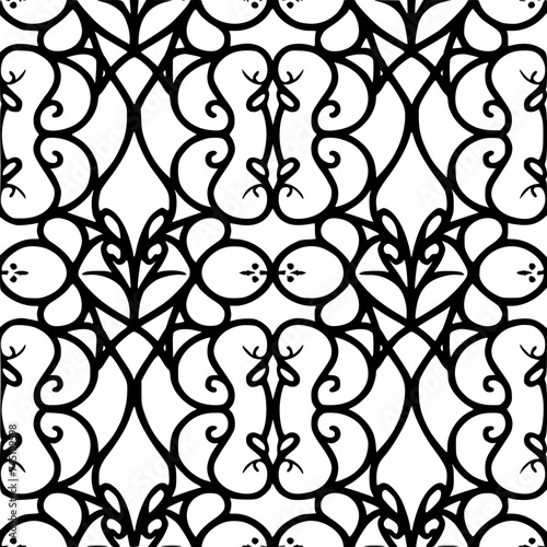 Seamless pattern, pattern, line art pattern, background, pattern, seamless, leaf, floral, vector, flower, decoration, plant, wallpaper, nature, design, illustration, ornament, art, branch, tree, textu