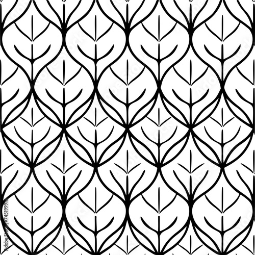 Seamless pattern, pattern, line art pattern, background, pattern, seamless, leaf, floral, vector, flower, decoration, plant, wallpaper, nature, design, illustration, ornament, art, branch, tree, textu