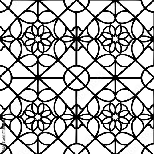 Seamless pattern, pattern, line art pattern, background, pattern, seamless, leaf, floral, vector, flower, decoration, plant, wallpaper, nature, design, illustration, ornament, art, branch, tree, textu