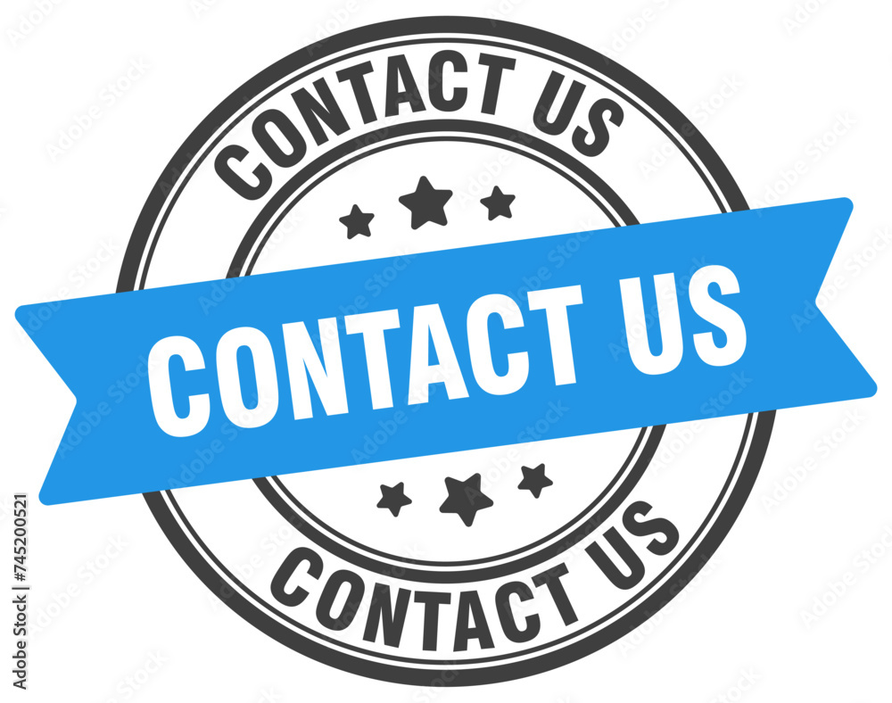 contact us stamp. contact us label on transparent background. round sign contact us stamp. contact us label on transparent background. round sign