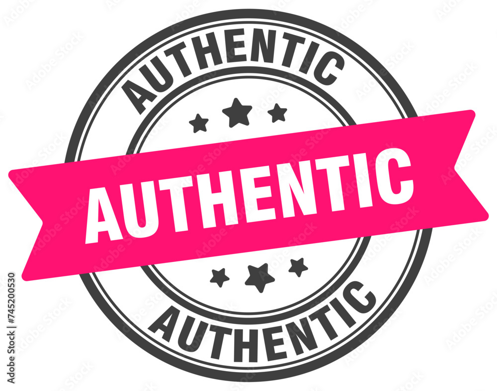 authentic stamp. authentic label on transparent background. round sign authentic stamp. authentic label on transparent background. round sign