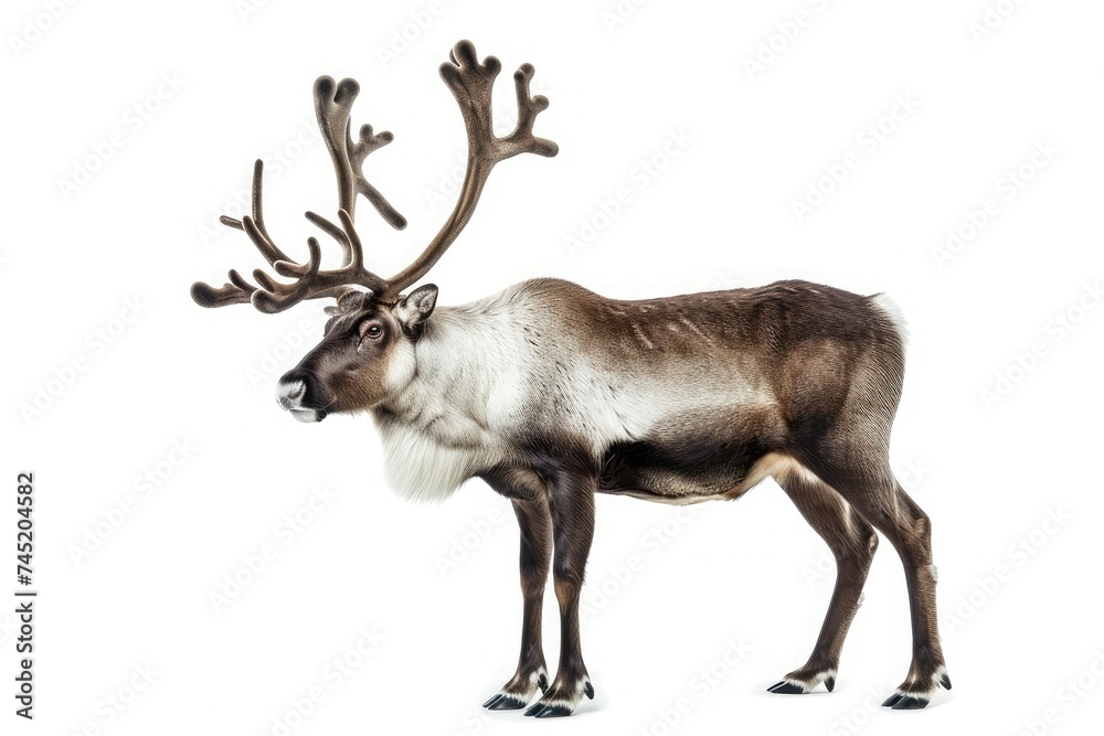deer isolated on white deer isolated on white