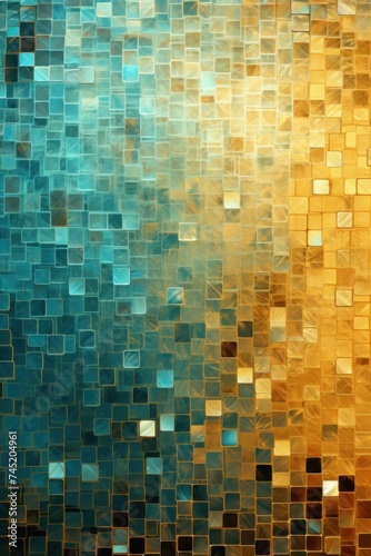cyan and cyan colored digital abstract background isolated for design, in the style of stipple