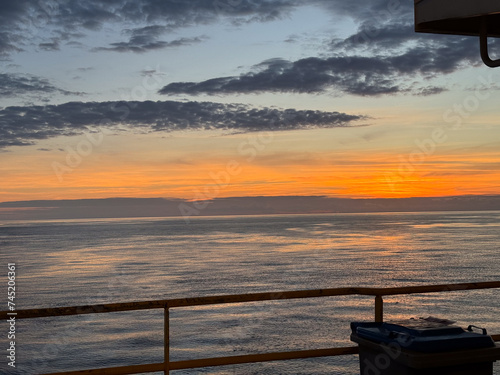 Sunset on the pier