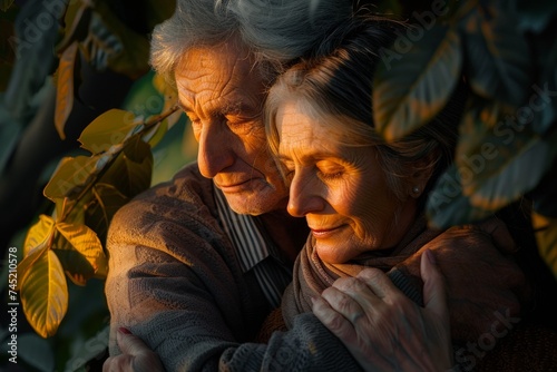 Senior Woman Enjoying the Serenity of Nature