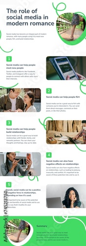 The role of social media in modern romance