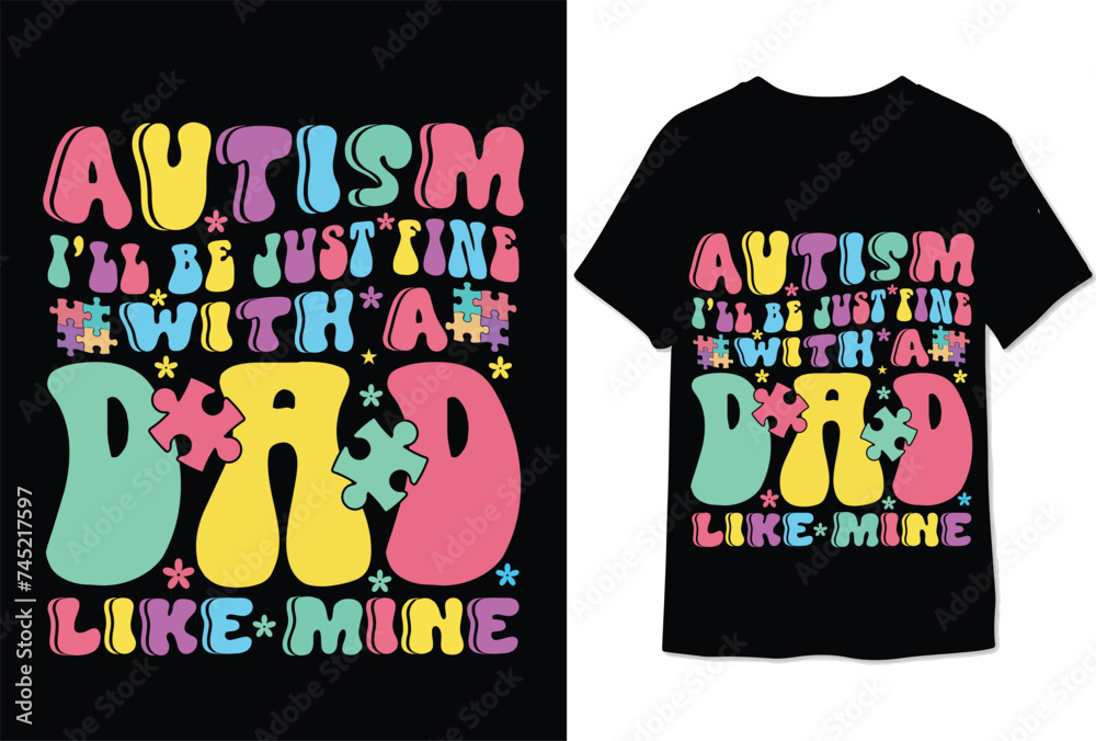 autism awareness t shirt design, autism mom, autism dad,  colorful graphic t shirt autism t shirt design
 