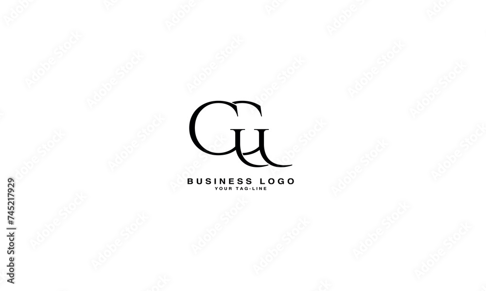 G, GG, Abstract Letters Logo Monogram G, GG, Abstract Letters Logo Monogram
