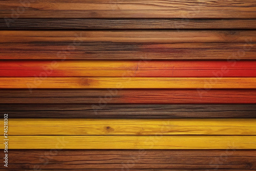 red and brown and yellow and dark wood wall wooden plank board texture background