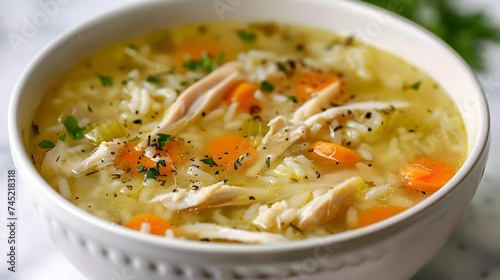 Delicious Homemade Turkey Rice Soup