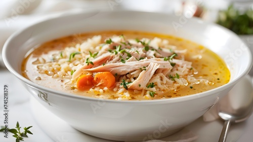 Delicious Homemade Turkey Rice Soup