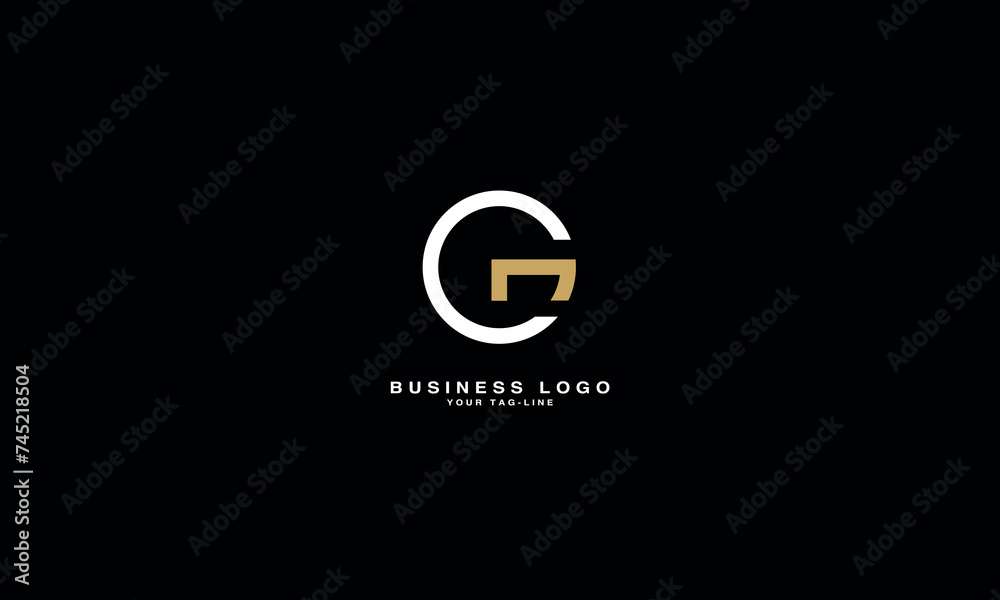 GC, CG, G, C, Abstract Letters Logo Monogram GC, CG, G, C, Abstract Letters Logo Monogram