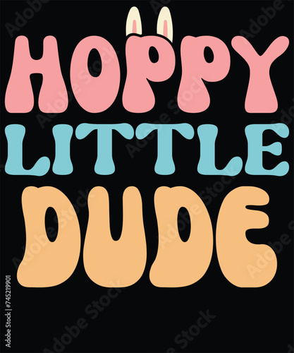 Hoppy little dude t shirt design 