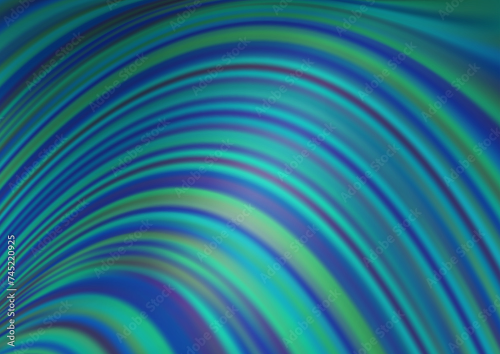 Light BLUE vector background with bubble shapes. Light BLUE vector background with bubble shapes.
