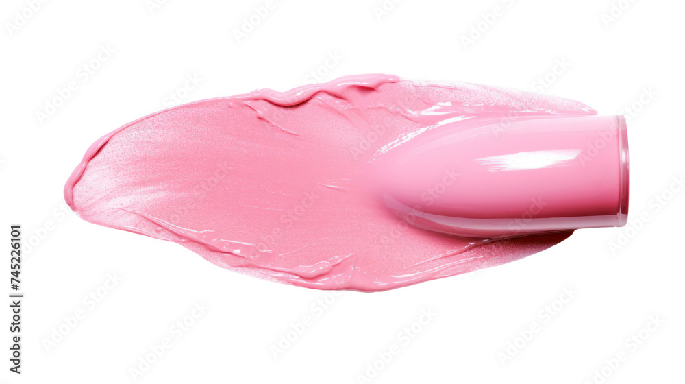 Pink lip gloss texture isolated on transparent and white background.PNG image Pink lip gloss texture isolated on transparent and white background.PNG image