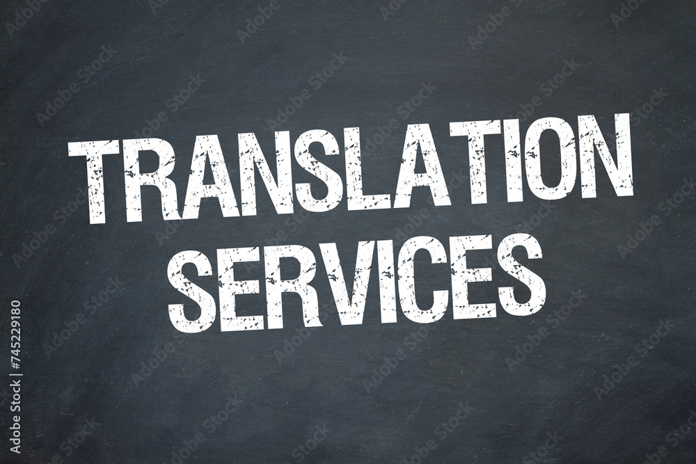Obraz premium Translation Services 