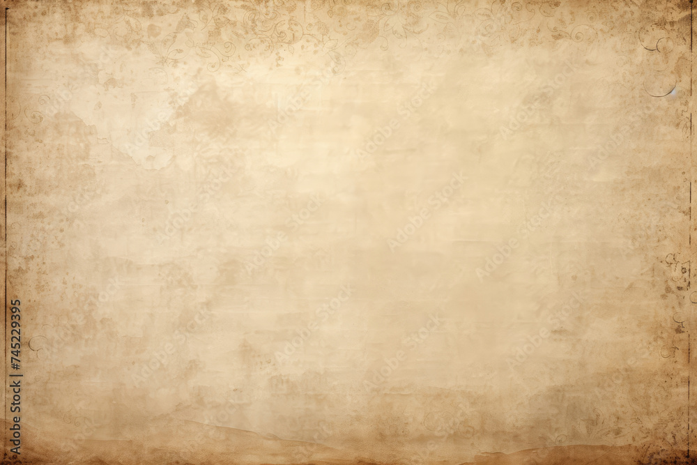 Aged Paper Background With Grungy Texture Aged Paper Background With Grungy Texture
