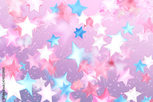 Add a magical touch to your projects with this whimsical image of pastel stars © DP
