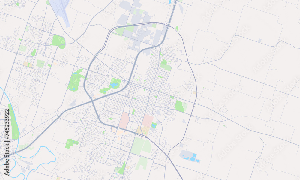 Temple Texas Map, Detailed Map of Temple Texas