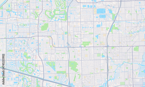 Lauderhill Florida Map, Detailed Map of Lauderhill Florida